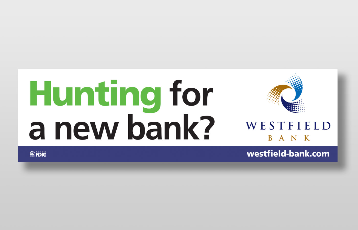 Westfield Bank Billboard