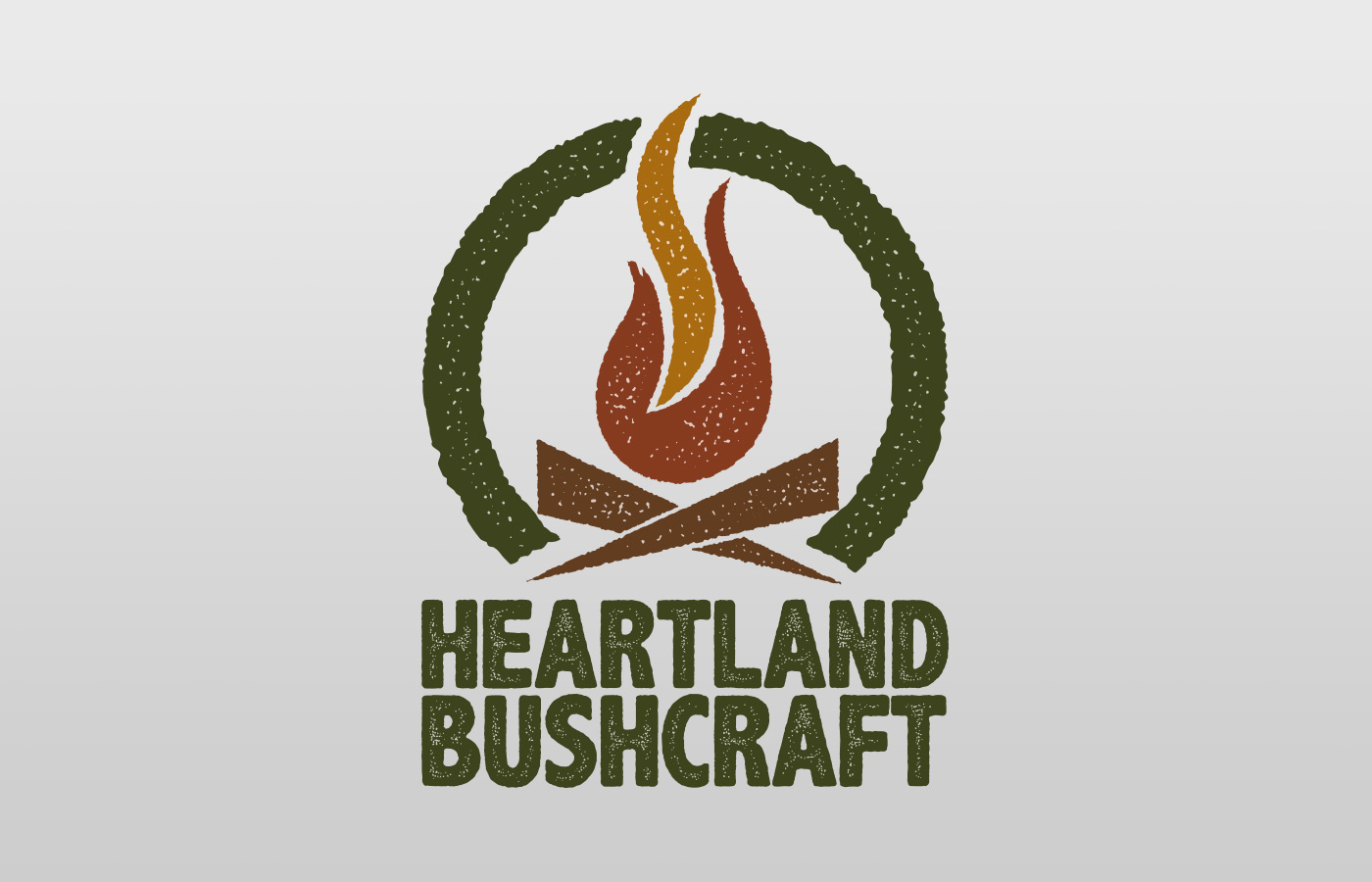 Heartland Bushcraft Logo Design
